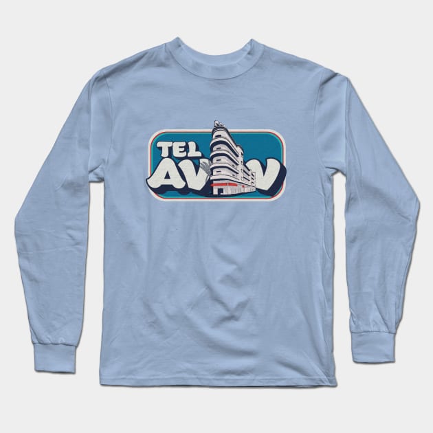 Tel Aviv Long Sleeve T-Shirt by TeeLAVIV